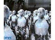 Foxconn remplacé moitié employés robots