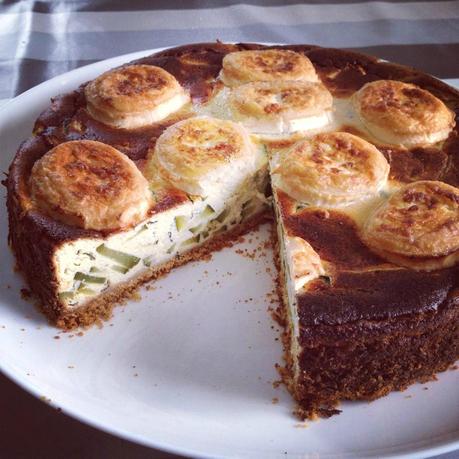 Cheesecake à la courgette