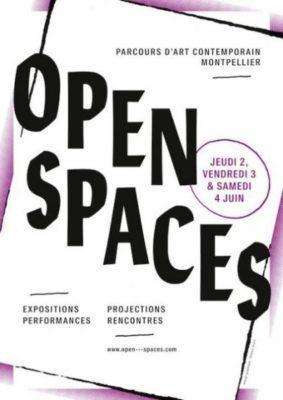 1ere édition parcours art contemporain OPEN SPACES Montpellier