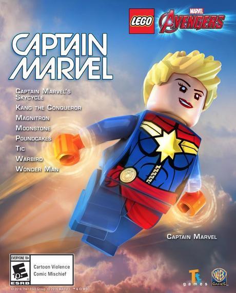 Pack Personnages LEGO Marvel's Avengers Captain Marvel Classique et EVIL DLC