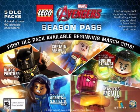 Pack Personnages LEGO Marvel's Avengers Captain Marvel Classique