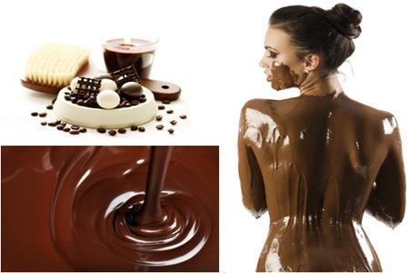 Le massage au chocolat