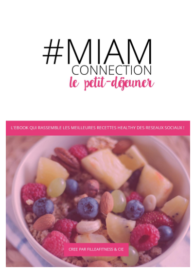 Mes 3 Ebook de p'tits-déj' healthy et gourmands préférés