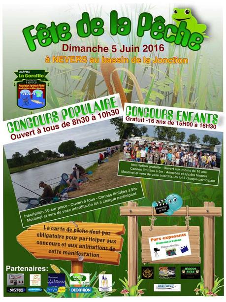 Fête de la Pêche - Nevers, dimanche 5 juin