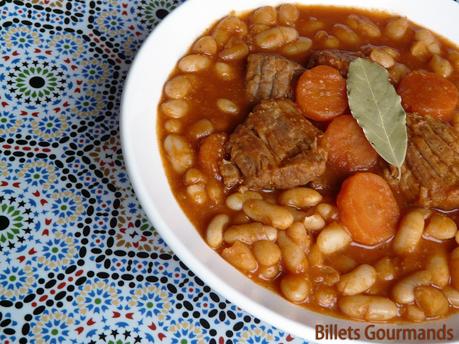 Loubia, recettes de loubia haricot blancs, cuisine marocaine