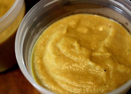 Petits pots maison pour bébé Curry de poulet