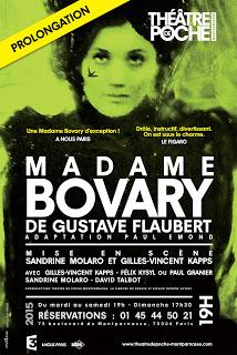 Madame Bovary mise en scène de Sandrine Molaro et Gilles-Vincent Kapps