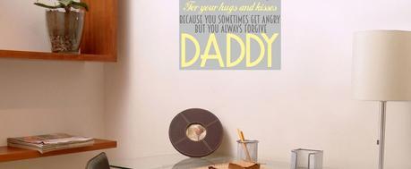 Personalised word poster