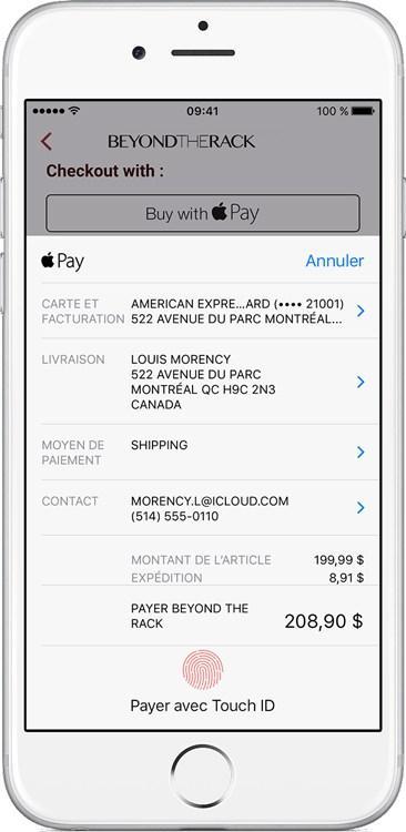 Apple Pay au Canada: BMO, TD et la Banque Scotia l’acceptent