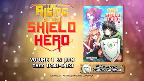 The Rising of the Shield Hero - Trailer des éditions Doki Doki