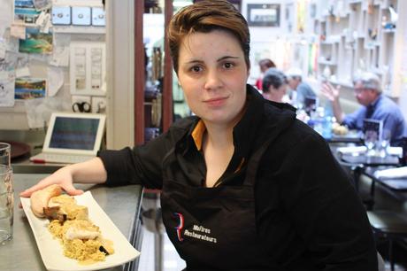 La chef Anaïs Dutilleul © P.Faus