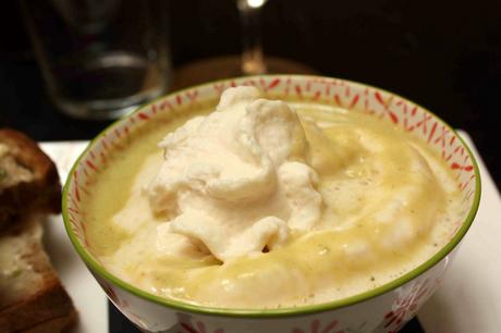 Capuccino de petits pois © P.Faus