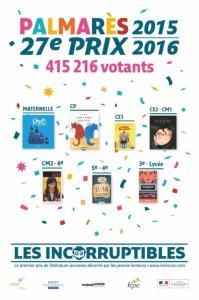 Sélections pour le Prix des Incorruptibles 2015-2016