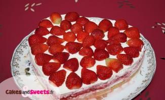 Entremets aux Fraises