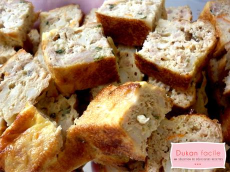 Dukan Régime Encas Dukan Mini Cake au thon Dukan