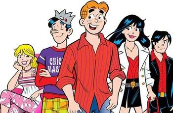 Betty, Jughead, Archie, Veronica et Reggie