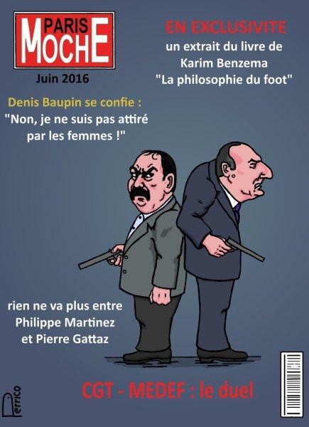 dans Paris Moche : tout sur le duel Pierre Gattaz - Philippe Martinez