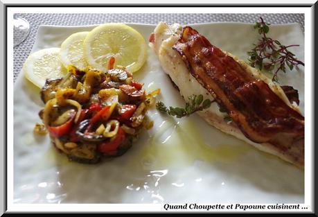 QUEUE DE LOTTE AU BBQ Queue de lotte lardée au bbq-3766