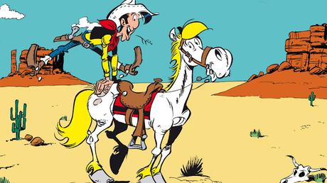Le salon des illustrateurs de Val-de-Reuil consacré à la BD de Western en l'honneur de Lucky Luke