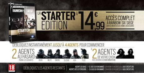 Version allégée de Rainbow Six Siege à 20$