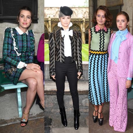Le défilé Gucci croisière 2017 à l'Abbaye de Westminster...