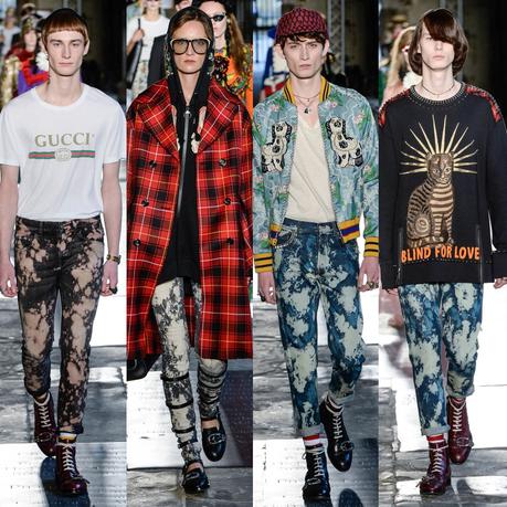 Le défilé Gucci croisière 2017 à l'Abbaye de Westminster...