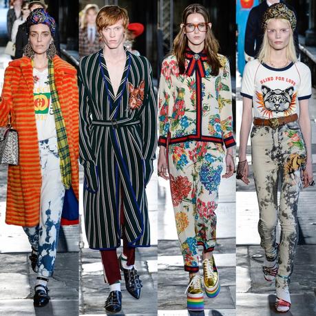 Le défilé Gucci croisière 2017 à l'Abbaye de Westminster...