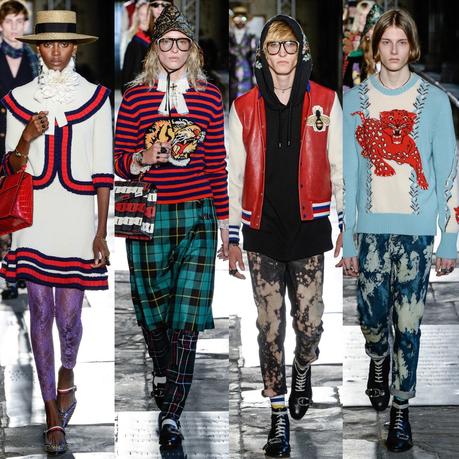 Le défilé Gucci croisière 2017 à l'Abbaye de Westminster...