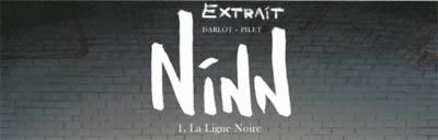 [7BD] Ninn - tome 1 - La ligne noire - lire un extrait