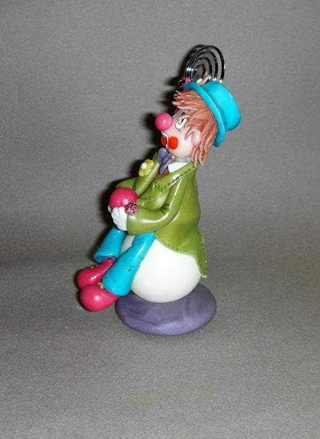 Porte-photos avec clown Porte-photos avec clown