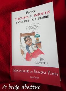 Propos cocasses et insolites entendus en librairie