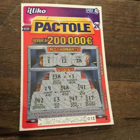 Ticket gagnant Pactole