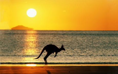 Australia-Beach-Sunset-Wallpapers