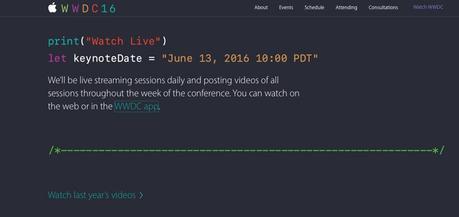 WWDC 2016 nouveautés Apple et wallpapers pour tous!