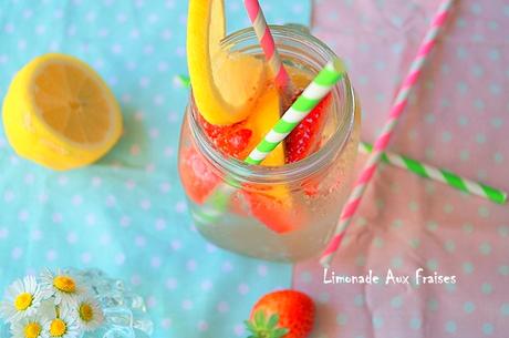 Limonade express aux fraises