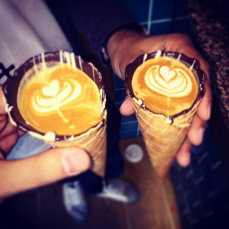 Buvez votre café dans des cornets à glace ! Buvez votre café dans des cornets à glace !