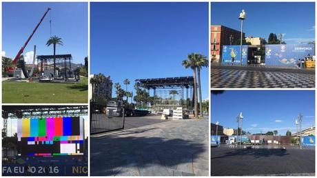 Fan zone UEFA euro 2016 à Nice Fan zone UEFA euro 2016 à Nice
