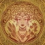 Celtic Art - Autumn Queen by Cristina McAllister