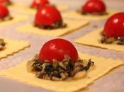 Recette Ramadan 2016 Mini tartelettes fines tomate champignons