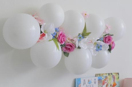 DIY : Guirlande de Fleurs et de Ballons ♥