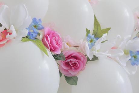 DIY : Guirlande de Fleurs et de Ballons ♥