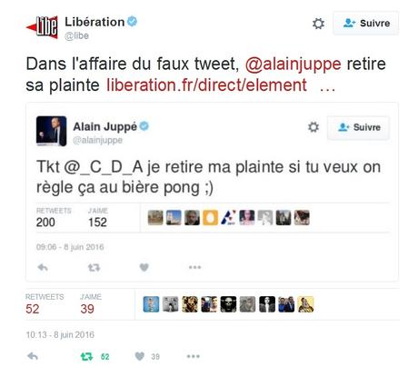 Ceci est un vrai tweet d'Alain Juppé