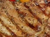 Côtelettes porc, grillées l'érable, thym moutardées