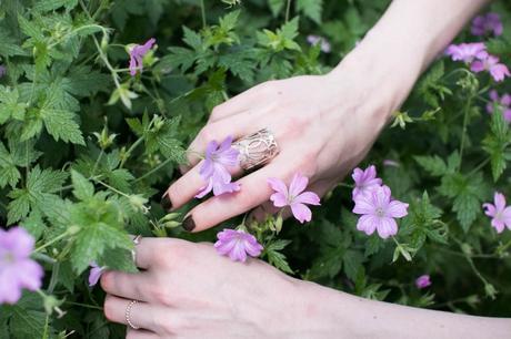 bagues fleurs