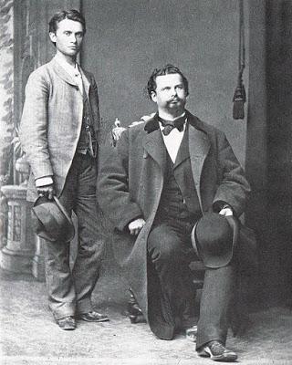 Louis II de Bavière et son lecteur Kainz à Lucerne en 1881