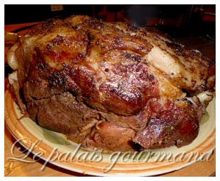 Jambon à la bière et mélasse