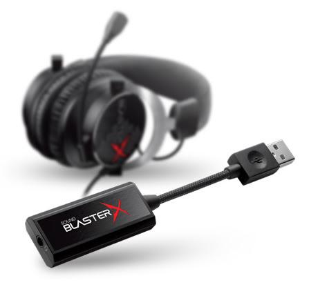 Découvrez la carte son USB Sound BlasterX G1 de Creative