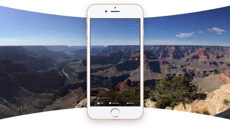 Les photos à 360° sont disponibles sur l'App Facebook de votre iPhone