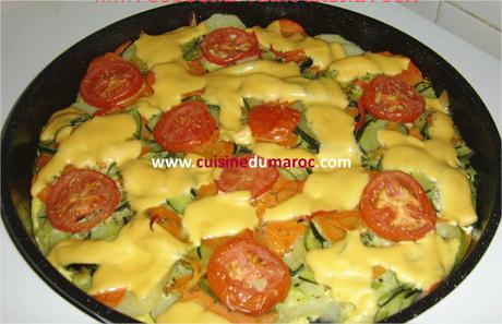 cuisine marocaine gratin legumes