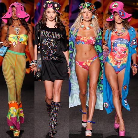 Le défilé été homme et le défilé croisière Moschino 2017...